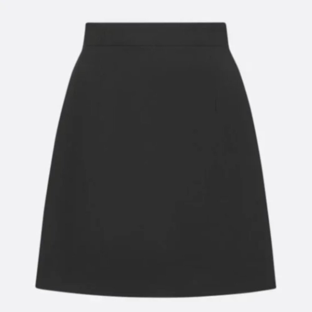 Christian Dior Black Mini Skirt